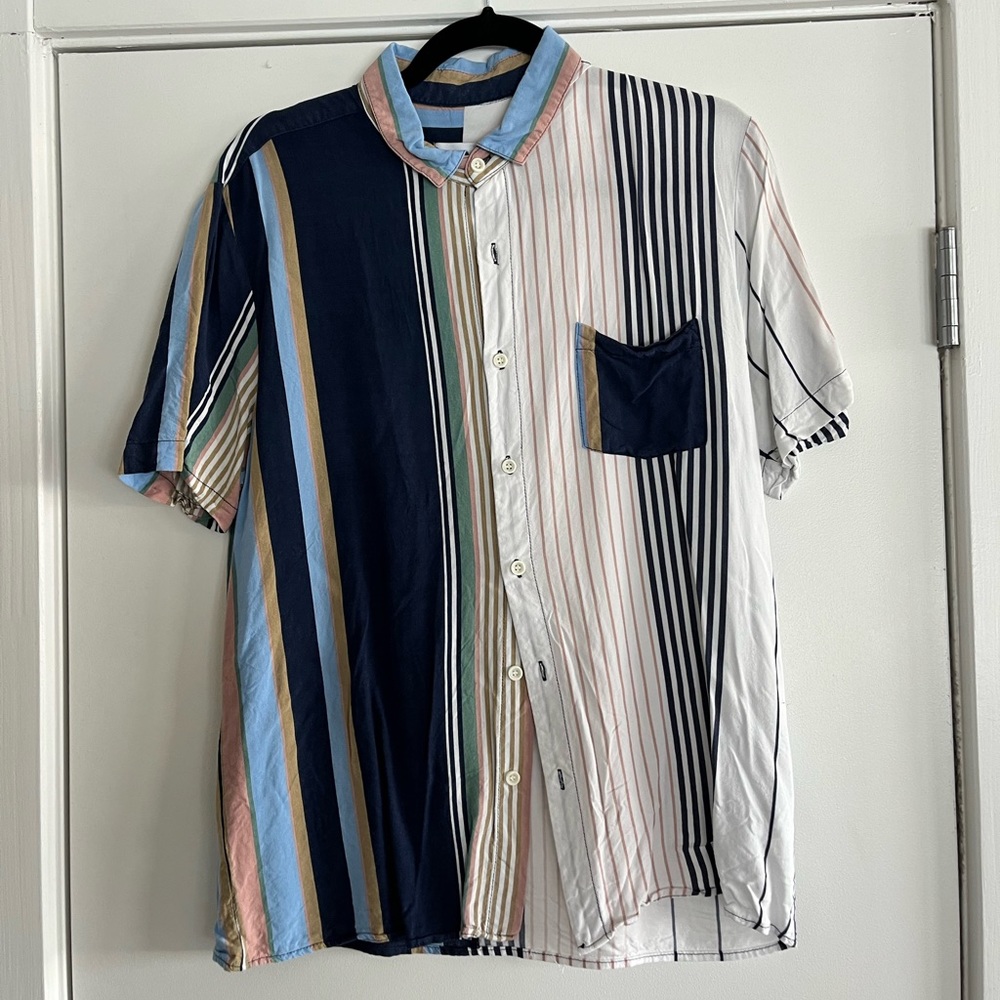 topshop topman camp collar men’s shirt